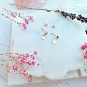 New Mini Star Stud Earrings | Handmade in British Columbia